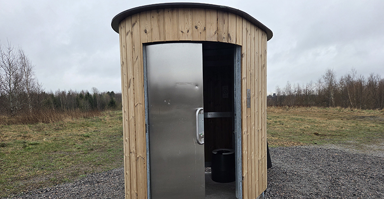 Utedass som är runt